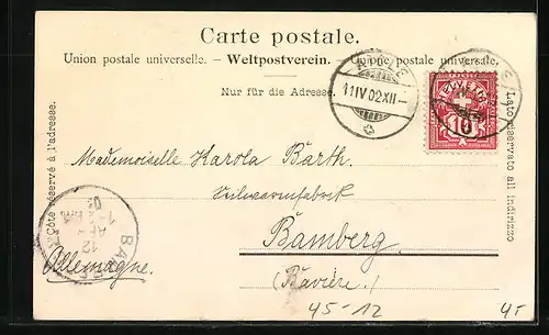 AK Ausflügler mit Schlitten in den Bergen, Schlitteln