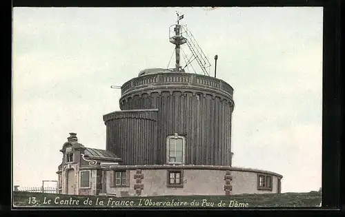 AK Puy-de-Dôme, Le Centre de la France, L`Observatoire