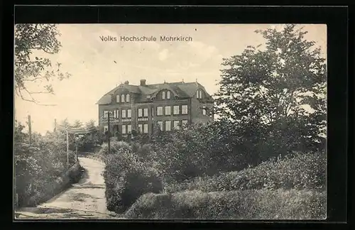 AK Mohrkirch, Volks Hochschule mit Strasse