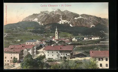 AK Cortina d`Ampezzo, Panorama e Mt. Tofana