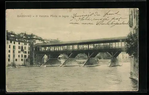 AK Bassano, Il Vecchio Ponte in legno