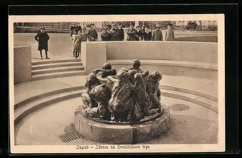 AK Zagreb, Zdenac na Sveucilisnom trgu