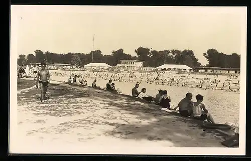 AK Karlsruhe, Strandbad Rappenwört