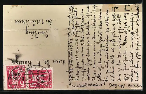 AK Speyer a. Rh., Marktplatz