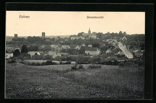 AK Kohren, Gesamtansicht aus der Vogelschau