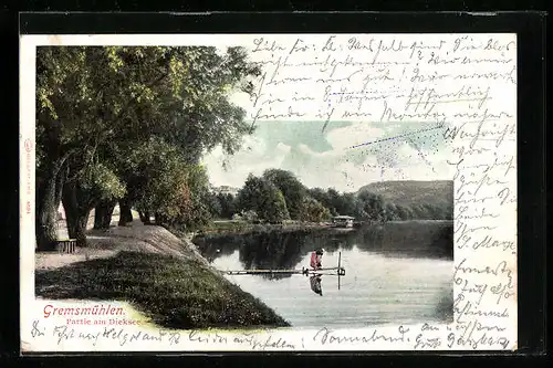AK Gremsmühlen, Partie am Dieksee