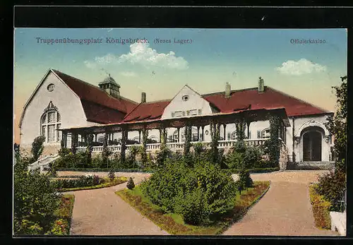 AK Königsbrück, Truppenübungsplatz (Neues Lager), Offiziercasino