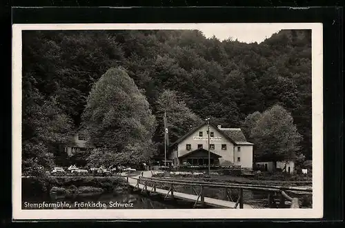 AK Gössweinstein, Gasthaus Stempfermühle i. Fränk. Schweiz