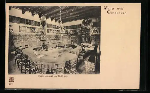 AK Osnabrück, Friedenssaal im Rathaus