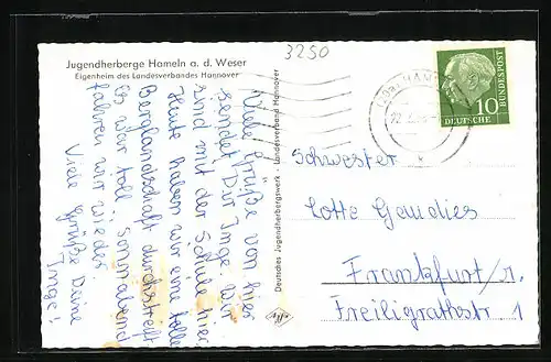 AK Hameln a. d. Weser, Jugendherberge