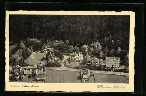 AK Tabarz /Thür. Wald, Villen am Datenberg