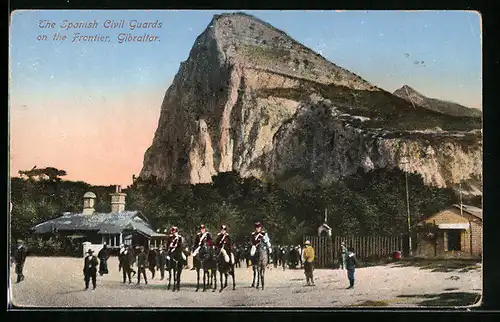 AK Gibraltar, The Spanish Civil Guards on the Frontier