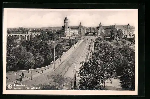 AK Luxembourg, Avenue et Pont Adolphe