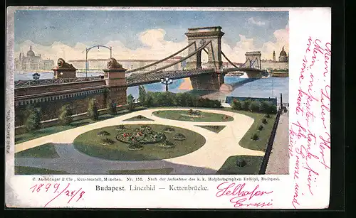 AK Budapest, Kettenbrücke
