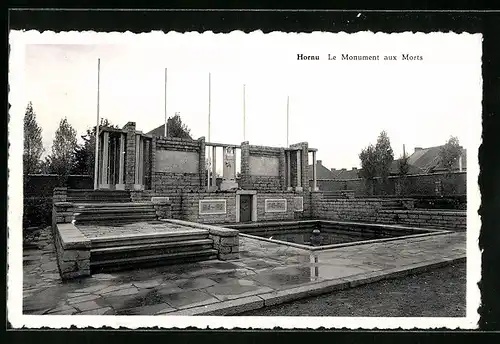 AK Hornu, Le Monument aux Morts