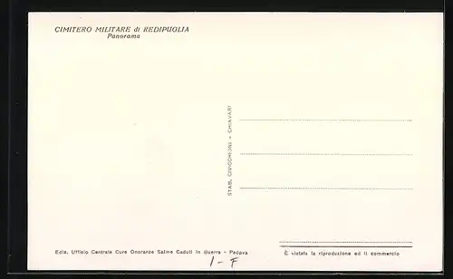 AK Redipuglia, Cimitero Militare-Panorama