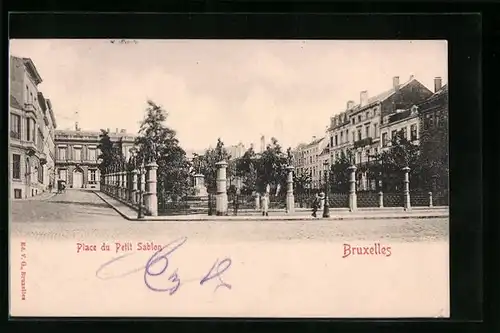 AK Brüssel / Bruxelles, Place du Petit Sablon