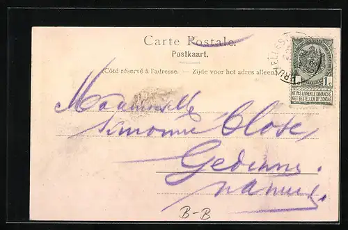 AK Brüssel / Bruxelles, Place du Petit Sablon