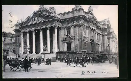 AK Brüssel / Bruxelles, La Bourse