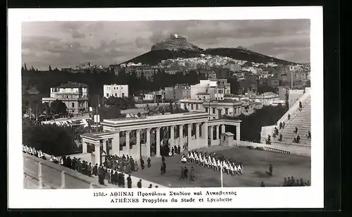 AK Athenes, Propylèes du Stadt et Lycabette