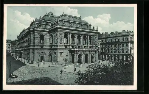 AK Budapest, Königl. ung. Opernhaus
