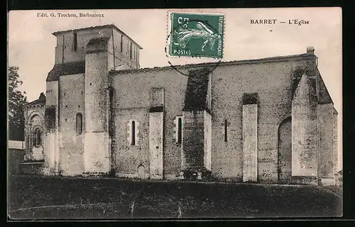 AK Barret, L`Eglise