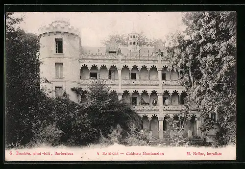 AK Baignes, Chateau Montauzien