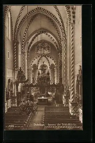 AK Dobrilugk, Inneres der Schlosskirche
