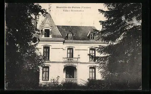 AK Neuville-de-Poitou, Villa Roseraie