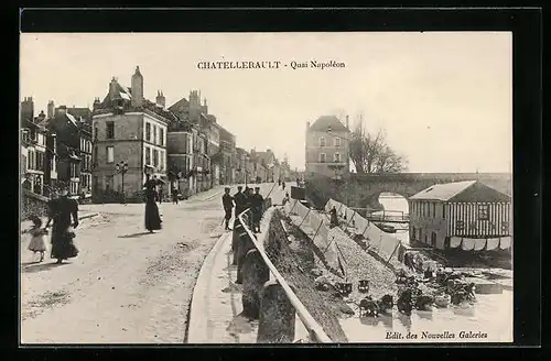 AK Chatellerault, Quai Napoléon