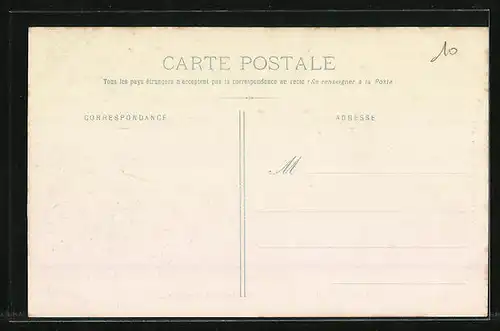 AK Saint-Benoit, Vue générale prise de la route de Gencay