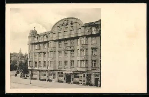 AK Frankfurt a. M., Hotel Hospiz Schweizerhof