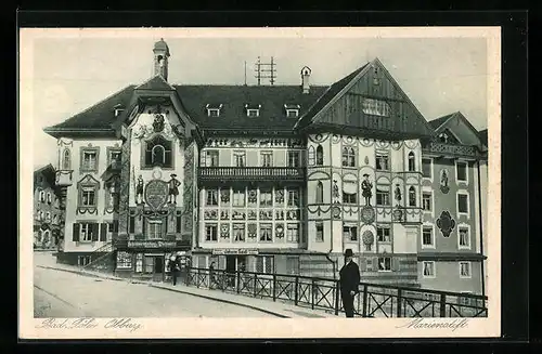 AK Bad Tölz i. Obbay., Blick zum Marienstift