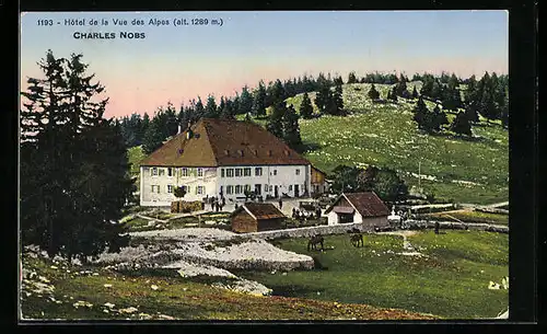 AK Cernier, Hotel de la Vue des Alpes