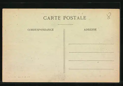 AK Arêches, Vue générale, Col de la Bathie