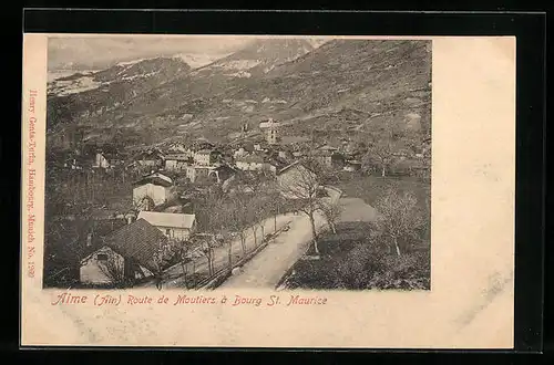 AK Aime, Route de Moutiers à Bourg St. Maurice