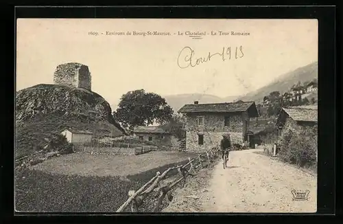 AK Le Chatelard, La Tour Romaine