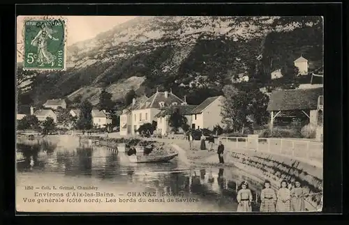 AK Chanaz, Vue générale, les bords du canal de Savière