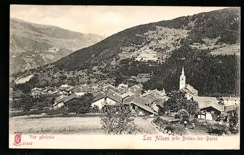 AK Brides-les-Bains, Les Allues, Vue générale