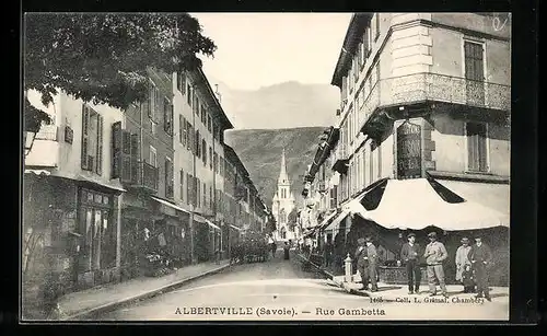 AK Albertville, Rue Gambetta