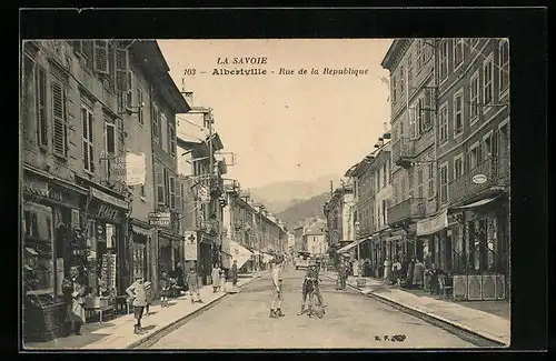 AK Albertville, Rue de la République