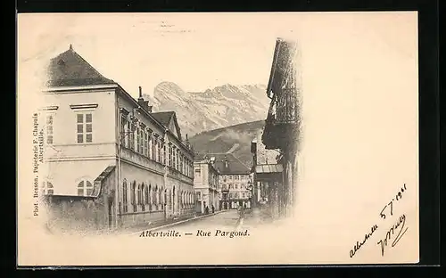 AK Albertville, Rue Pargoud
