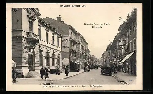 AK Albertville, Rue de la République