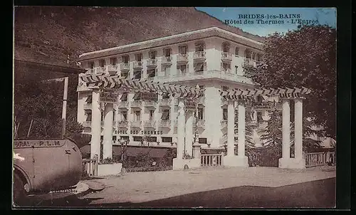 AK Brides-les-Bains, Hotel des Thermes, L`Entrée