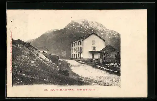 AK Bourg St. Maurice, Hotel du Belvédère