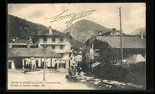 AK Bourg-St-Maurice, La Grande Rue