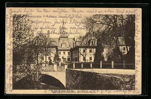 AK Bad Gottleuba, Schloss Giesenstein