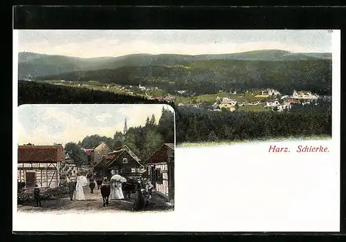 AK Schierke / Harz, Teil- und Gesamtansicht