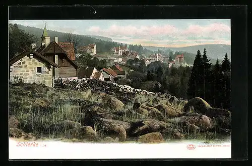 AK Schierke / Harz, Panorama