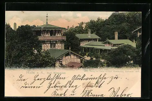 AK Halle a. S., Kurhotel Bad Wittekind